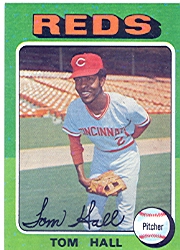 1975 Topps Baseball Cards      108     Tom Hall